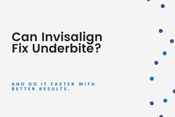 Can Invisalign Fix Underbite? Title Slide